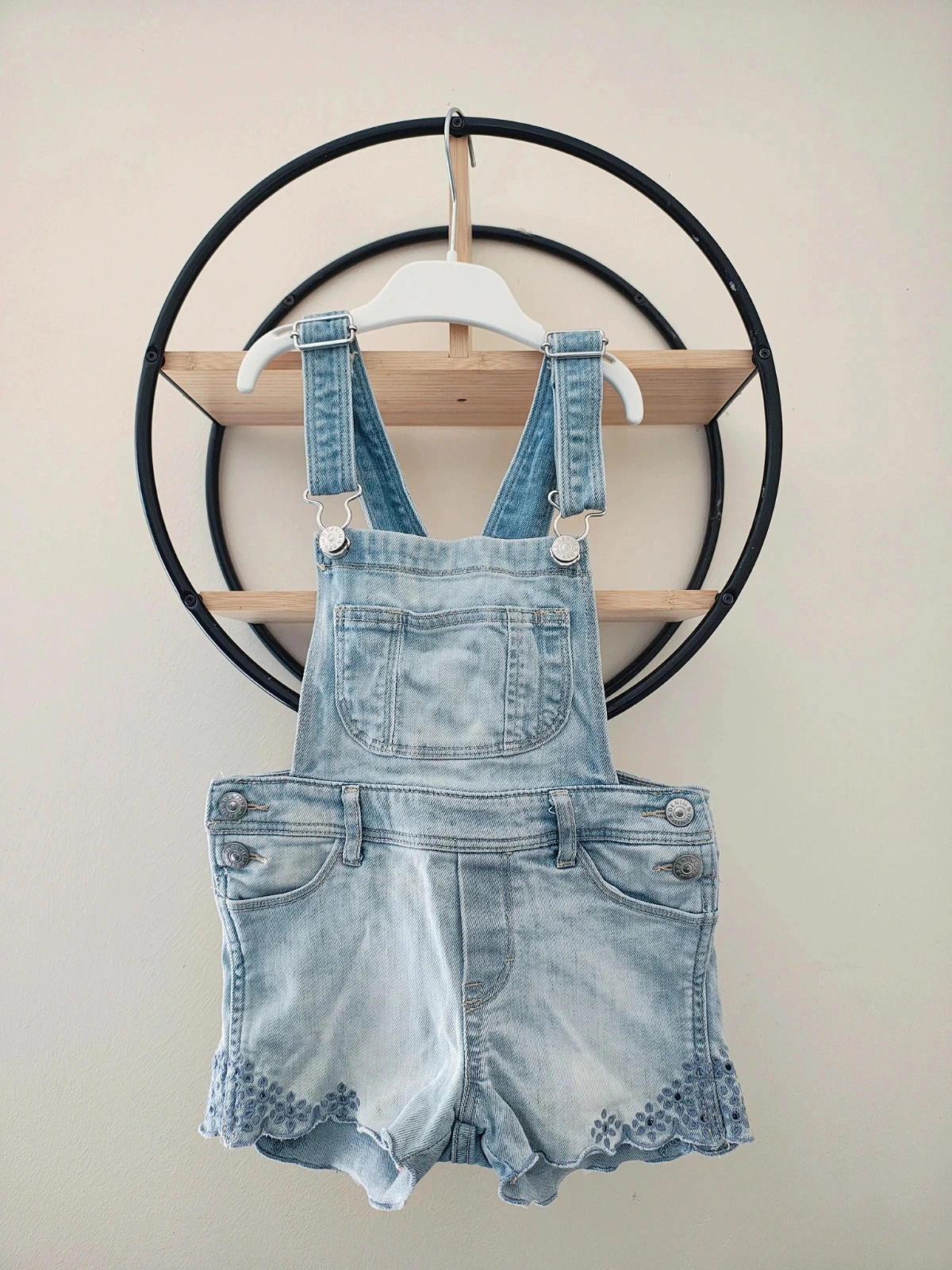 4 5 ans salopette short en jean h&m